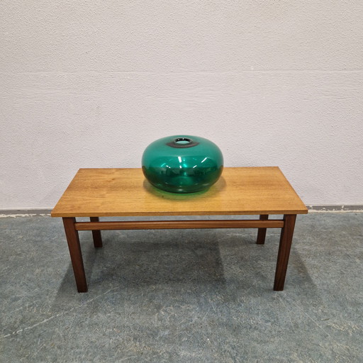 Vintage Ikea Stockholm Vase Green Glass Design Vase