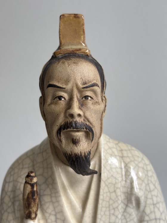 Statuetta vintage in ceramica Shiwan proveniente dalla Cina – Oggetti decorativi, Wood (photo 5 of 13)