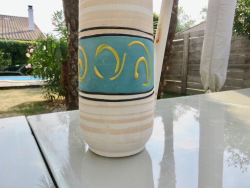 Ceramic Vase with Handle "Germany" 1970 – vazen (photo 2 of 9)