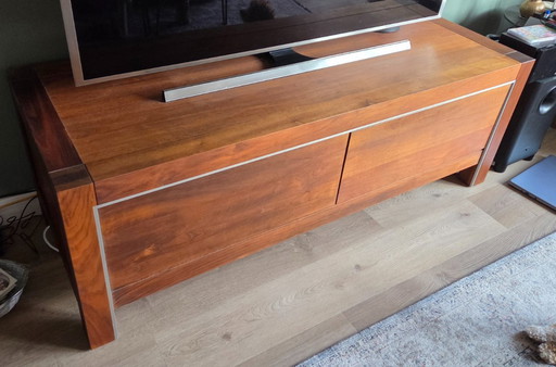 Hans Daalder Walnut TV Cabinet
