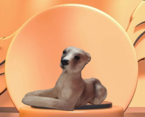 Vintage Mid-Century Hand-Molded Leather Greyhound Château Leather (Canada)