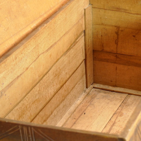 Image 1 of Antieke herderskist, jaren 1850