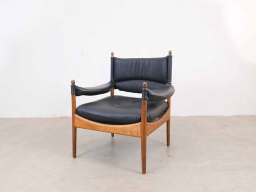 Vintage "Modus" fauteuil in massief teakhout van Kristian Vedel voor Willadsen Møbelfabrik, 1960