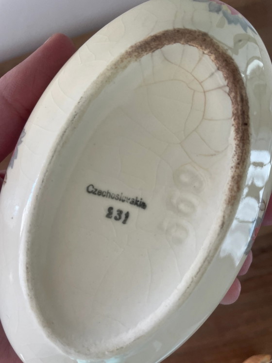 Boîte en porcelaine de Tchécoslovaquie – Objets déco (photo 4 of 4)