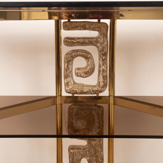 Console Nikol di Luciano Frigerio per Frigerio di Desio – Brass (photo 6 of 19)