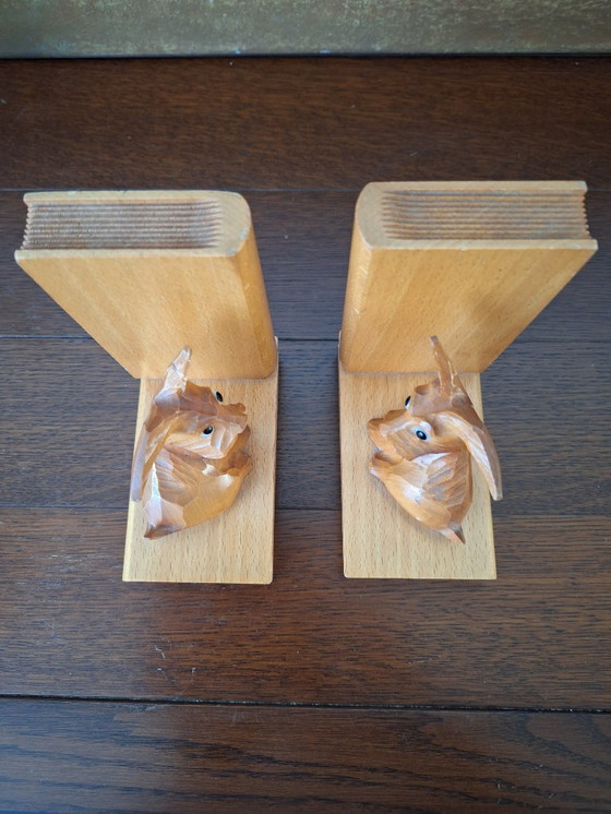 Image 1 of handmade dogs, bookend