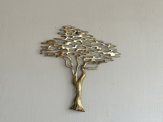 Image 1 of Scultura vintage in ottone "Bijan" degli anni '70