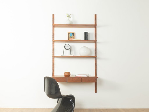 Estante de pared de los años 60, Sven Ellekaer, Albert Hansen, Vintage