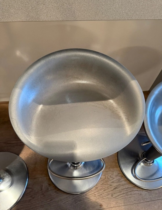 Image 1 of 3X Bombo bar stools