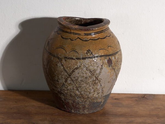 Vaso antico cinese in gres smaltato – Cina, circa 1890 – Vasi, Rustic (photo 36 of 40)