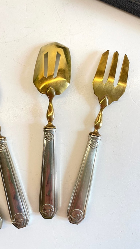 Image 1 of Service à DESSERT Art Déco