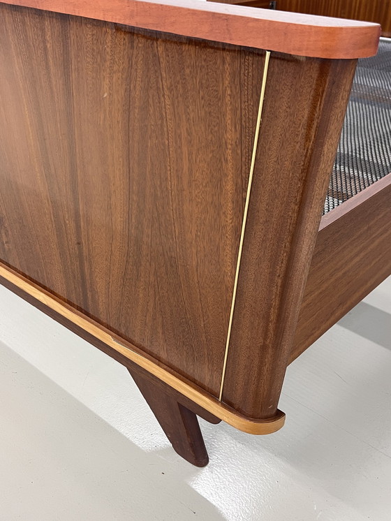 Image 1 of Cama / cuna de madera de época