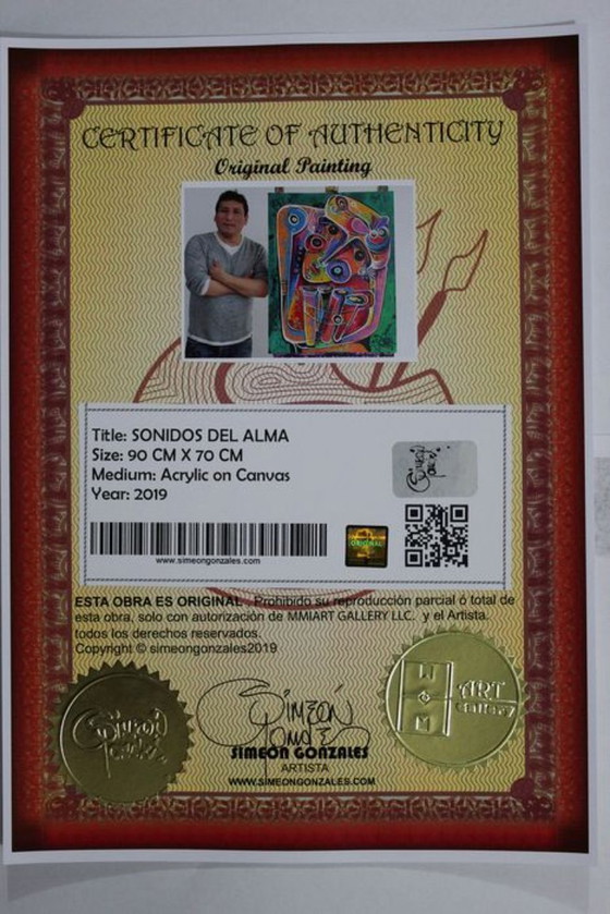 Image 1 of Sonidos del Alma by Simeon Gonzales