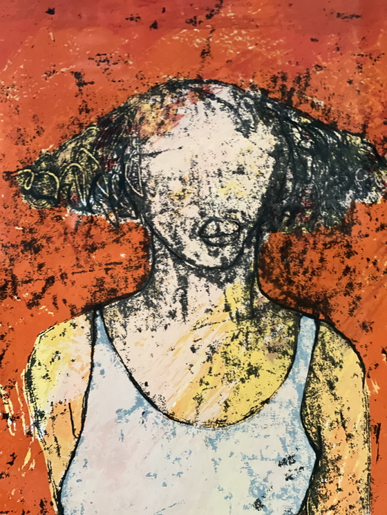 Image 1 of Screen print Sjer Jacobs Bath girls