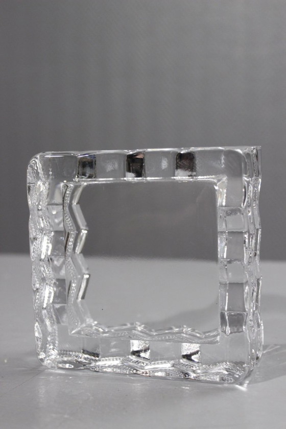 Image 1 of Lalique France - Cendrier en cristal "Soudan" 1934