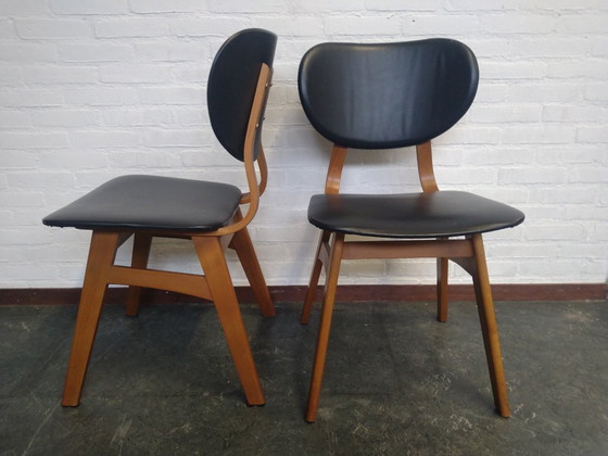 Image 1 of 2x Scandinavian dining room chairs