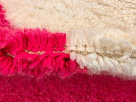 Alfombra bereber multicolor de lana 250cm x 150cm – Wool, Cotton, Modern (photo 4 of 7)