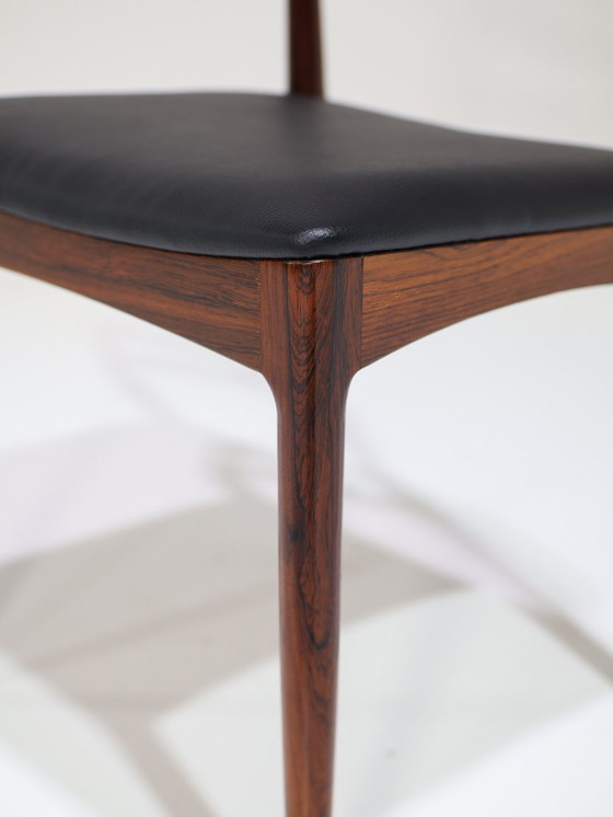 Image 1 of 6x Johannes Andersen 94 Esszimmerstühle aus Palisander