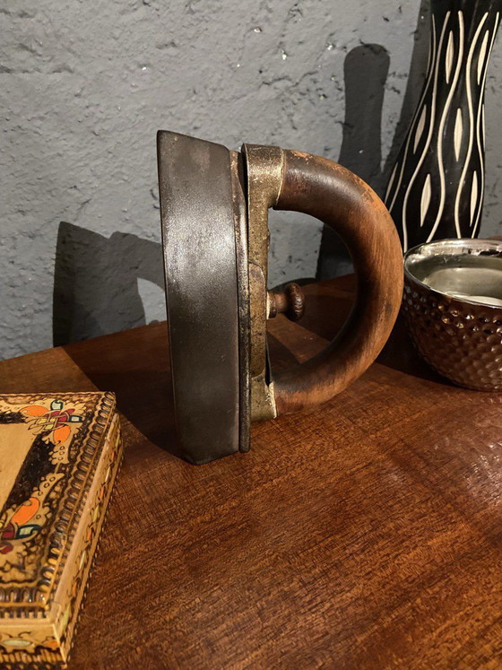 Ferro da stiro antico originale vintage – Germany, Oggetti decorativi, Legno (photo 7 of 8)