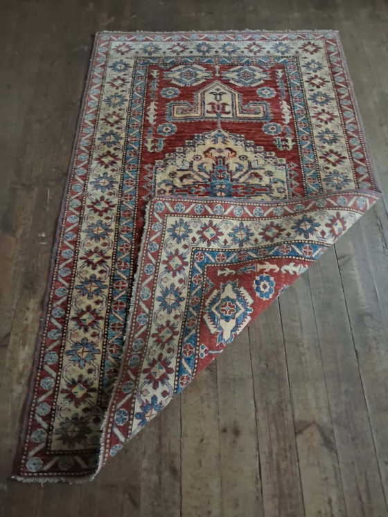 Handgemaakt Shirvan Vloerkleed 202×125cm, Vloerkleden en tapijten, Wol, Meerdere kleuren (foto 10 van 14)