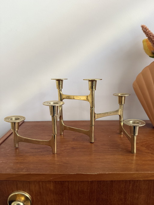 Candeliere modulare di metà secolo