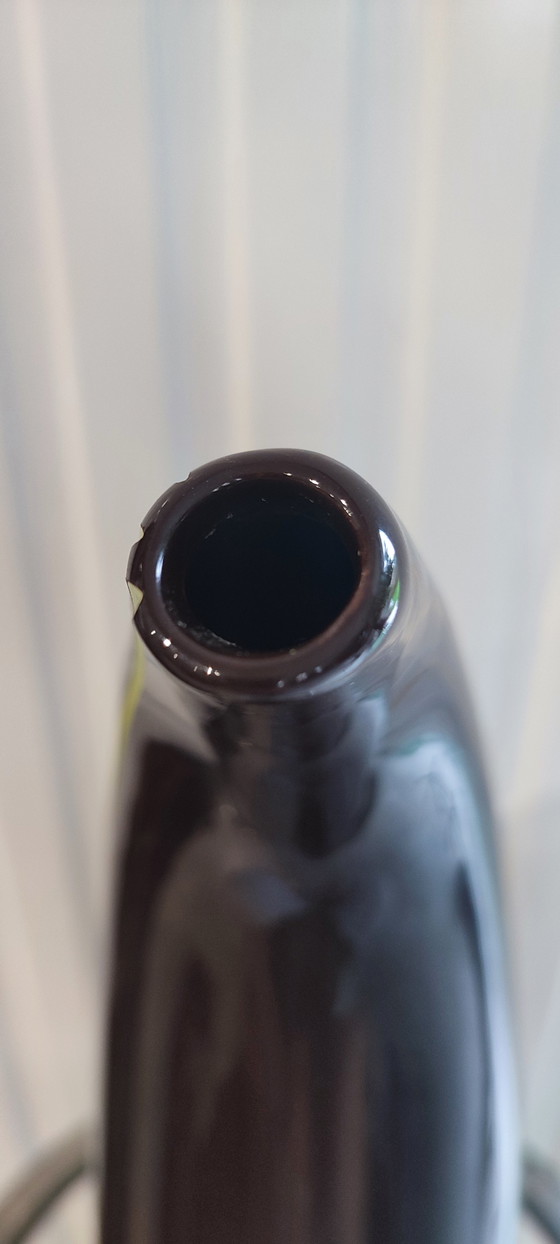 Image 1 of Skulpturale Keramikvase, modernistische Linienführung, Designerstück