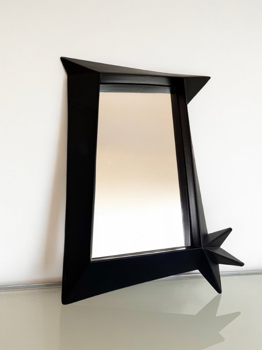 Vintage IKEA Black Sill mirror (1996).