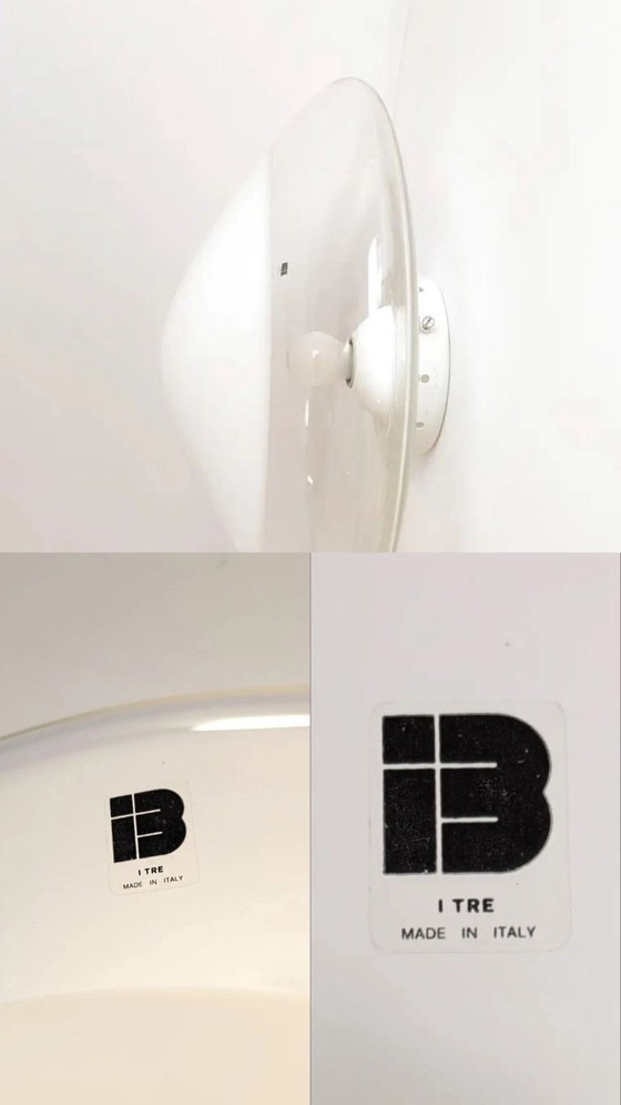 Image 1 of 1x Pilzlampe aus Muranoglas von Carlo Nason für ITRE, Italien, 1980er Jahre