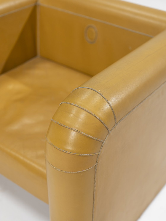 Image 1 of 2x Rare Armchairs by Trussardi, Italy, 1970s