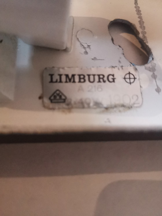 Image 1 of Limburg Glaswerk IJsglazen Bubbel Wandlamp Mid Century