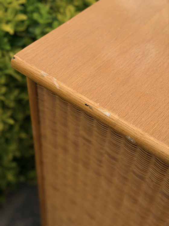 Image 1 of 1970s rattan chest of drawers