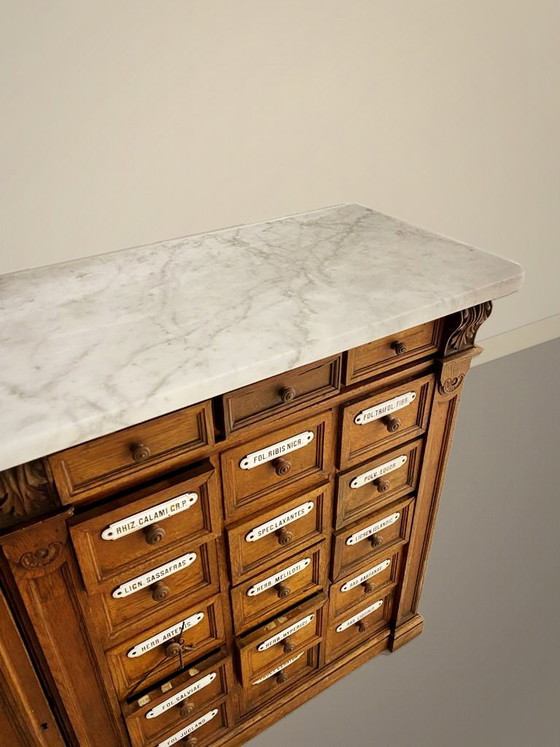 Rare Apothecary Cabinet – Storage cabinet, Wood (photo 3 of 14)