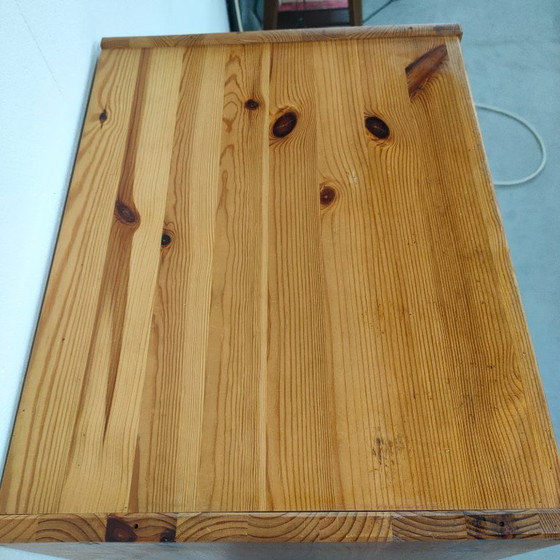 Image 1 of Vetrina svedese vintage Ikea anni '70/'80 in legno di pino