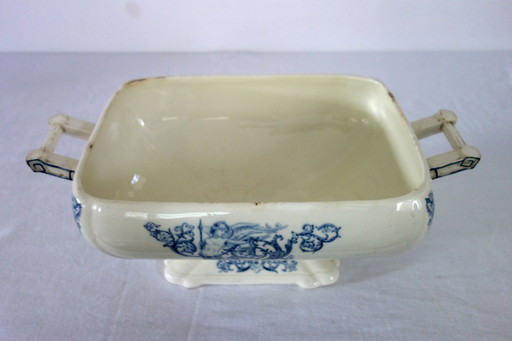 Große Renaissance-Steinterrine aus Clairefontaine, 19. Jahrhundert