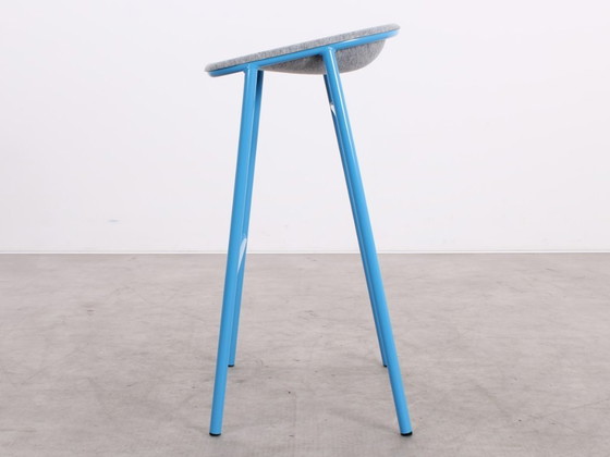 Image 1 of 6x tabouret de bar De Vorm LJ3 bleu/gris