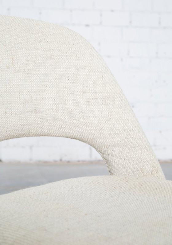 Nr. 72 Conferentiestoelen van Eero Saarinen voor Knoll, jaren 1950, set van 4 – Eetkamerstoelen, Wool (photo 7 of 15)