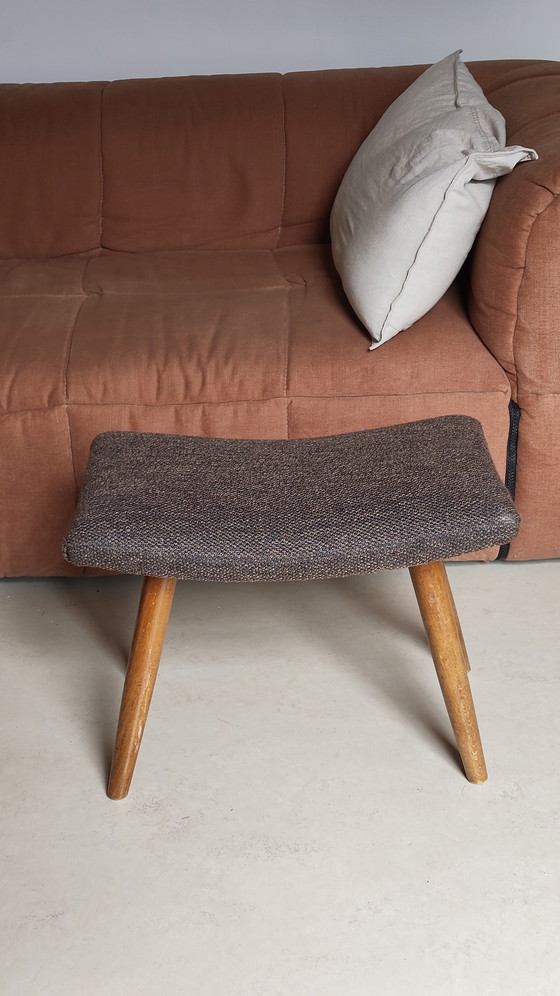 Image 1 of Sgabello, poggiapiedi o pouf vintage retrò
