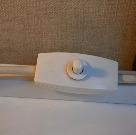 Image 1 of Doria Leuchten table lamp brass with textured glass