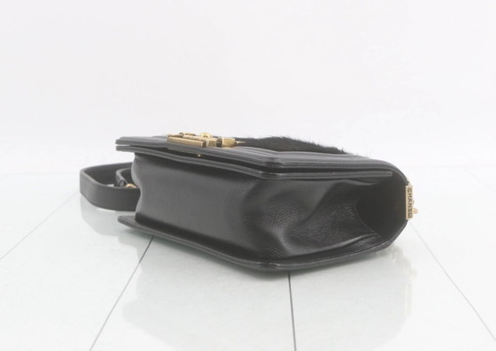 Chanel Boy Small, Schultertaschen, Leder, Metall, Schwarz (Foto 5 von 15)