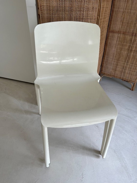 2 Casprini Stoelen Van Marcello Ziliani – Eetkamerstoelen, Plastic (photo 4 of 12)