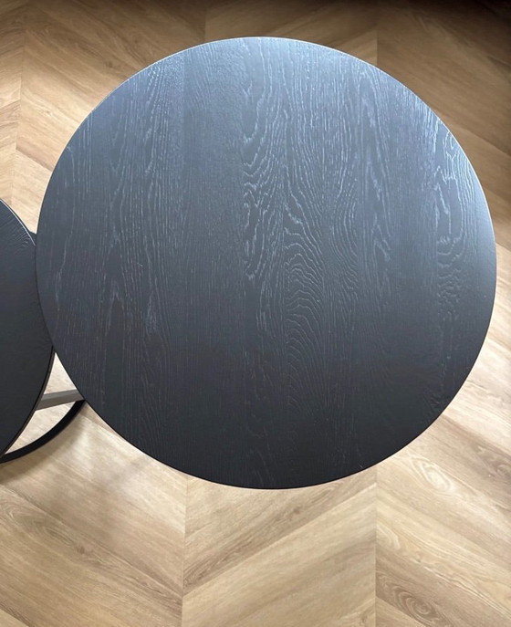 Lot de 2 tables rondes – De Bommel, Tables basses, Métal (photo 5 of 5)