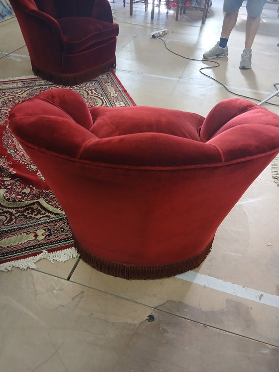 Image 1 of Gio Ponti Style Shell Living Room Set
