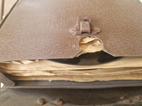 Image 1 of Complete Vintage Assimil taalcursus Spaans in het Frans "l'espagnol sans peine" op 78 toeren vinylplaat 