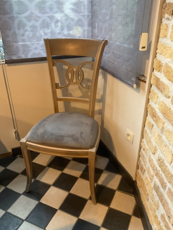 Image 1 of Tavolo da pranzo in granito + 6 sedie