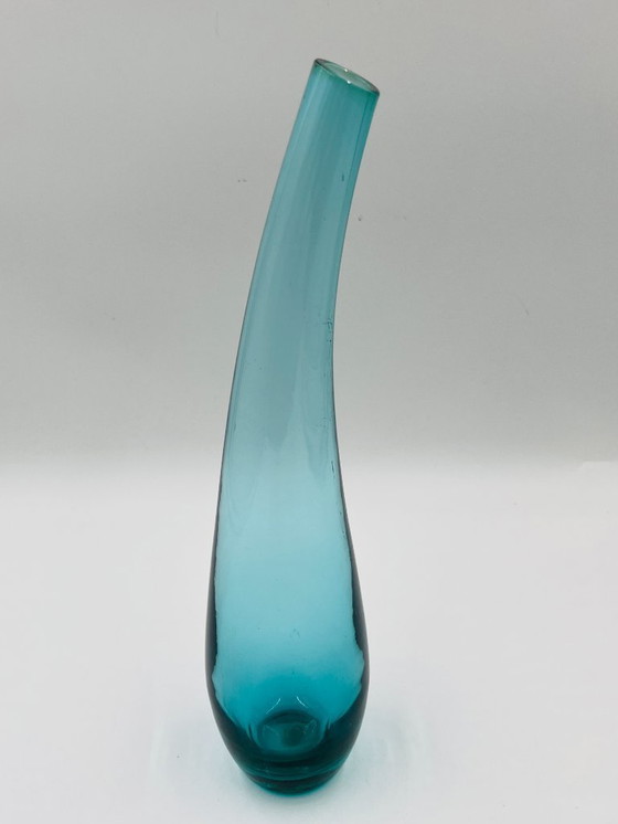 Image 1 of gebogene Glasvase