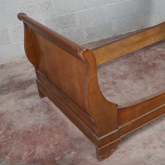 Letto a slitta vintage autoportante – Letti da giorno, Legno, Mid Century Modern (photo 2 of 9)