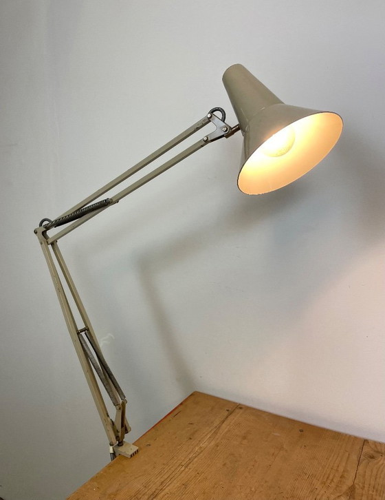 Image 1 of Vintage Beige Architect Table Lamp from Fax, 1970s