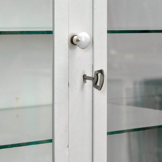 Image 1 of Iron medical cabinet, 1950s