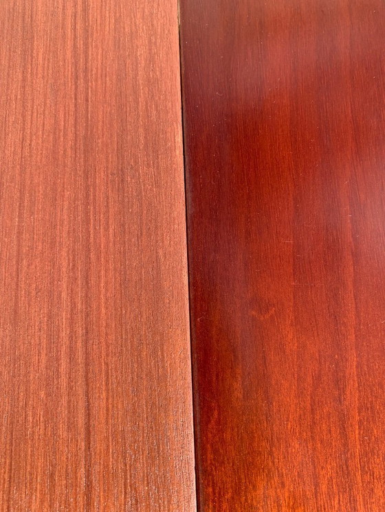 Image 1 of Vintage mahoniehouten uitschuifbare tafel