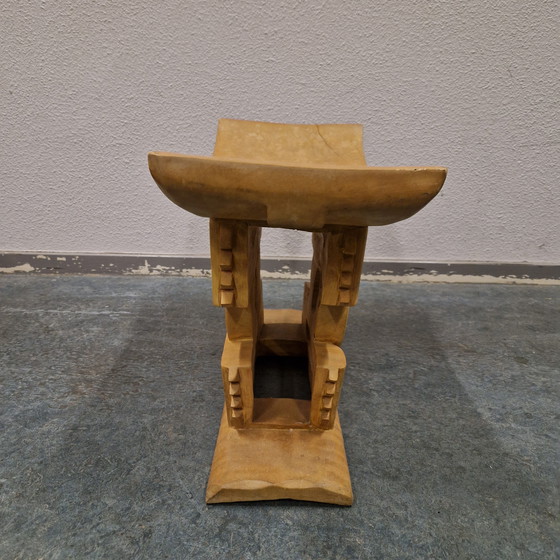 Image 1 of Taburete/Mesa/Columna Africana Ashanti
